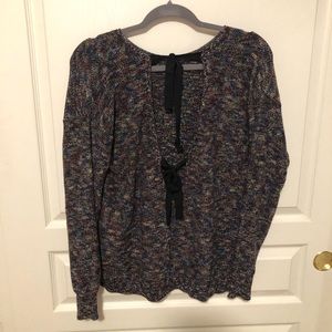 Kimchi Blue Bow Tie Back Sweater